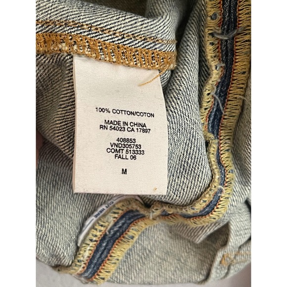 Gap 1969 Denim Trucker Jacket Women's Jean Jacket Vintage 2006 Cotton Size M - Picture 5 of 11